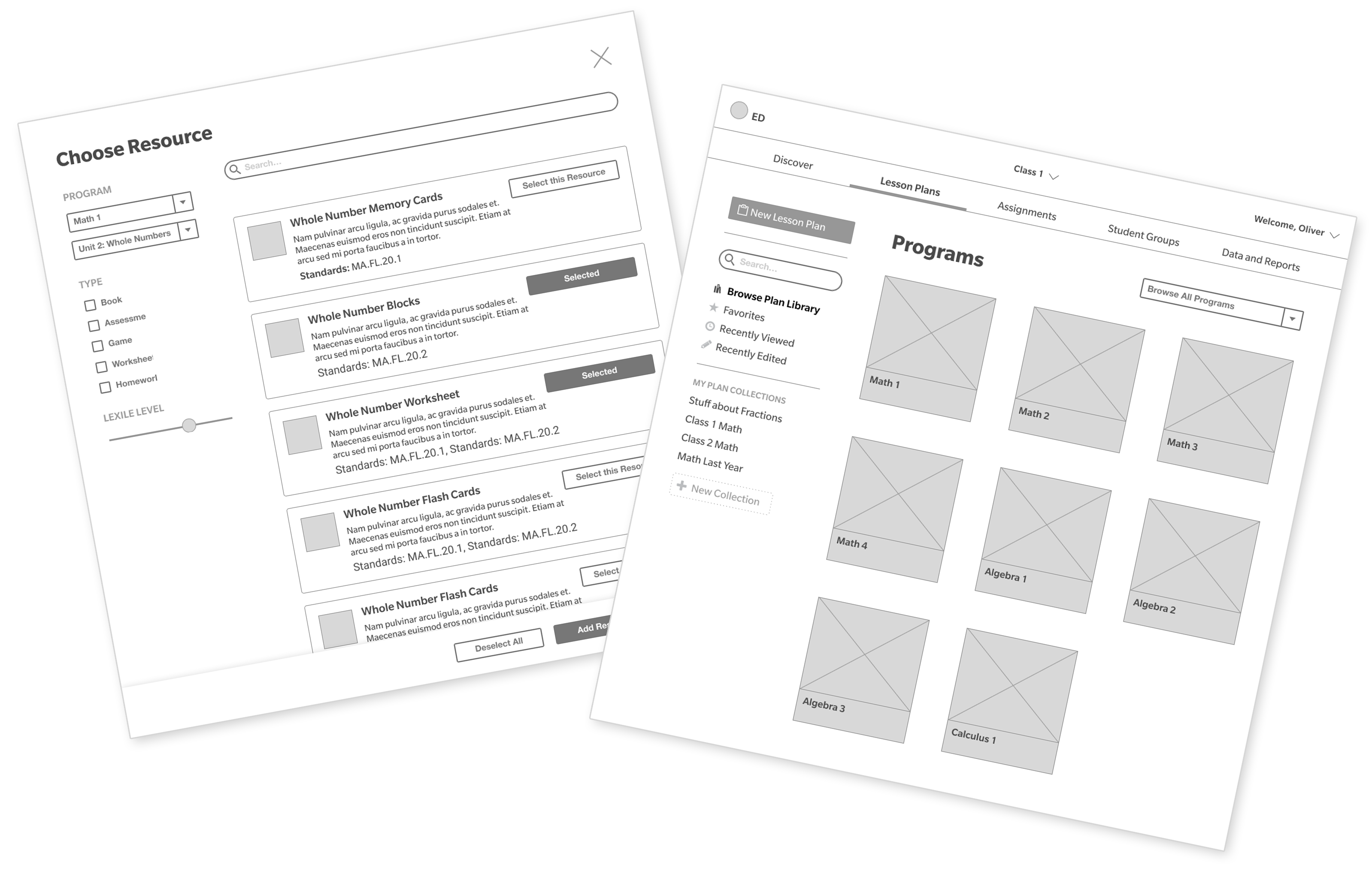 HMH-WIreframes
